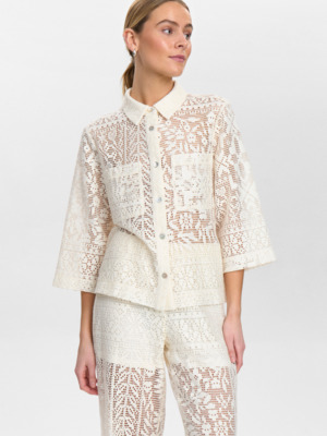 Nümph NUWICKI SHIRT Cloud Dancer