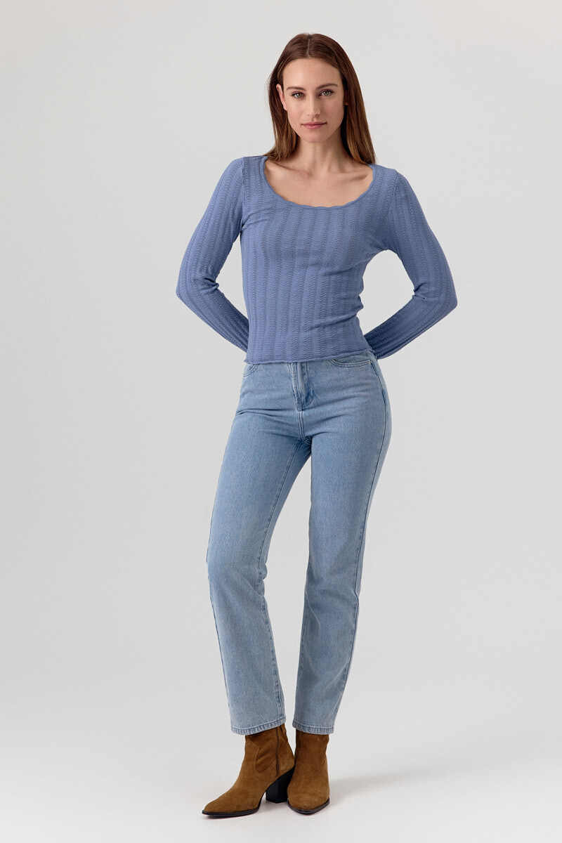 Artlove PULL AURORE DENIM-BLUE