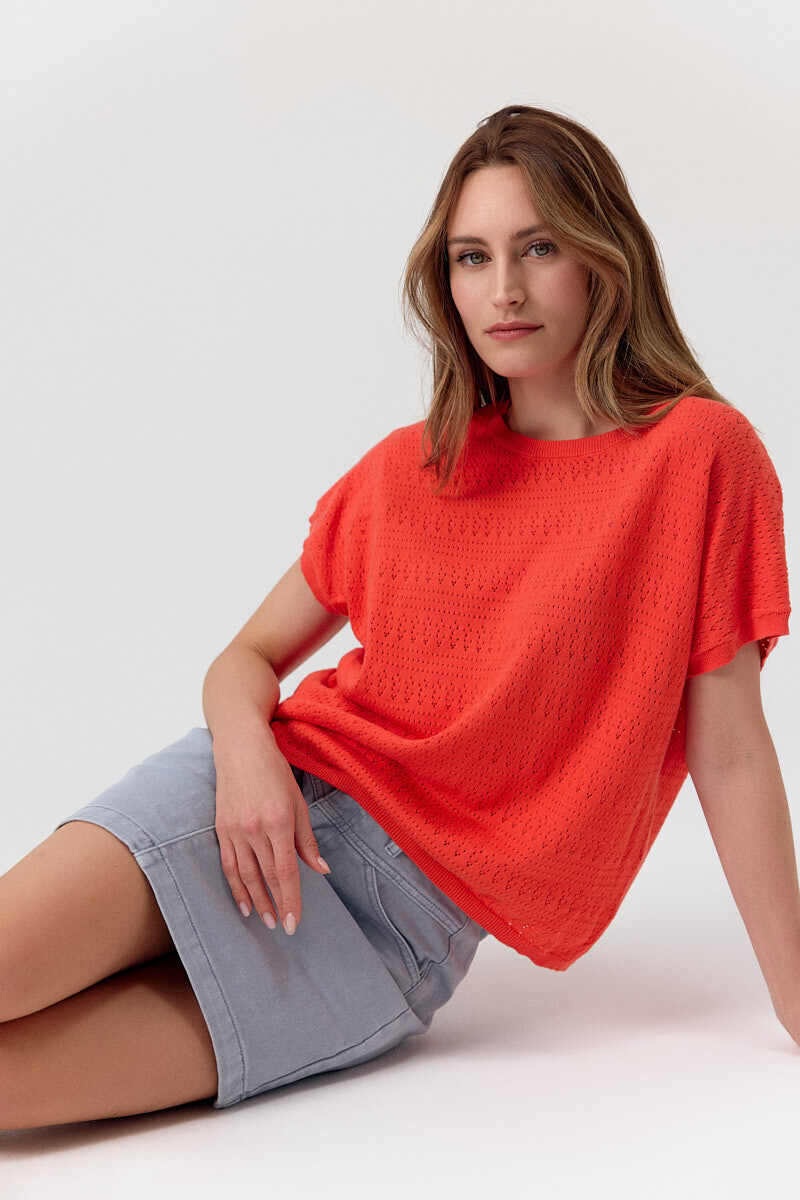 Artlove PULL CHEYENNE ORANGE