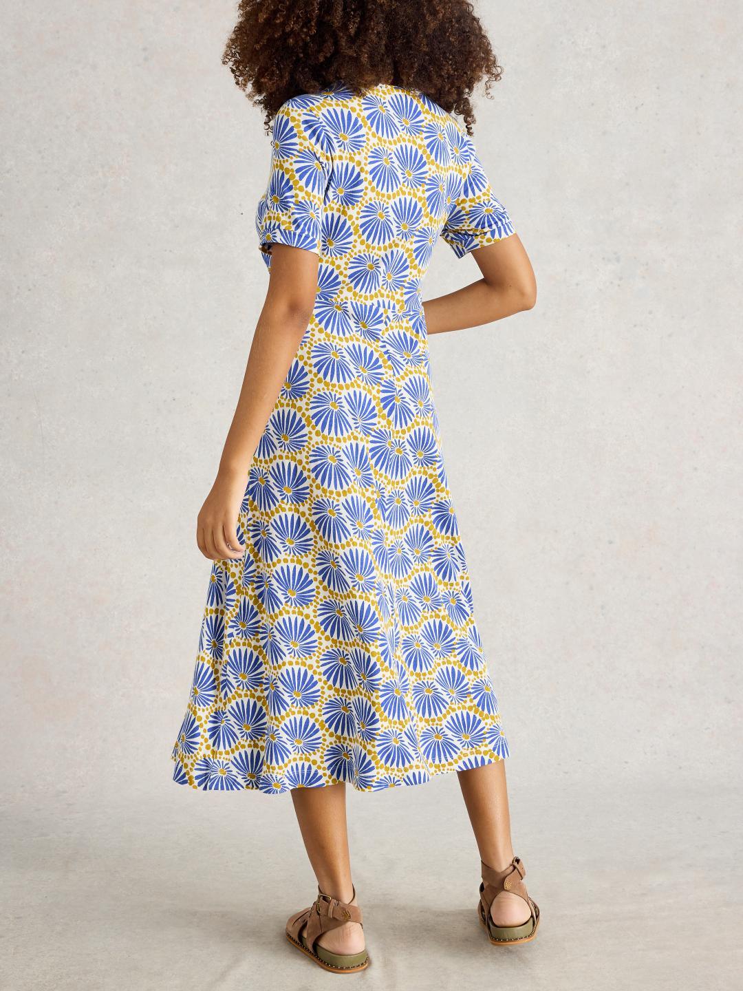 White Stuff MEGAN JERSEY DRESS BLUE PR